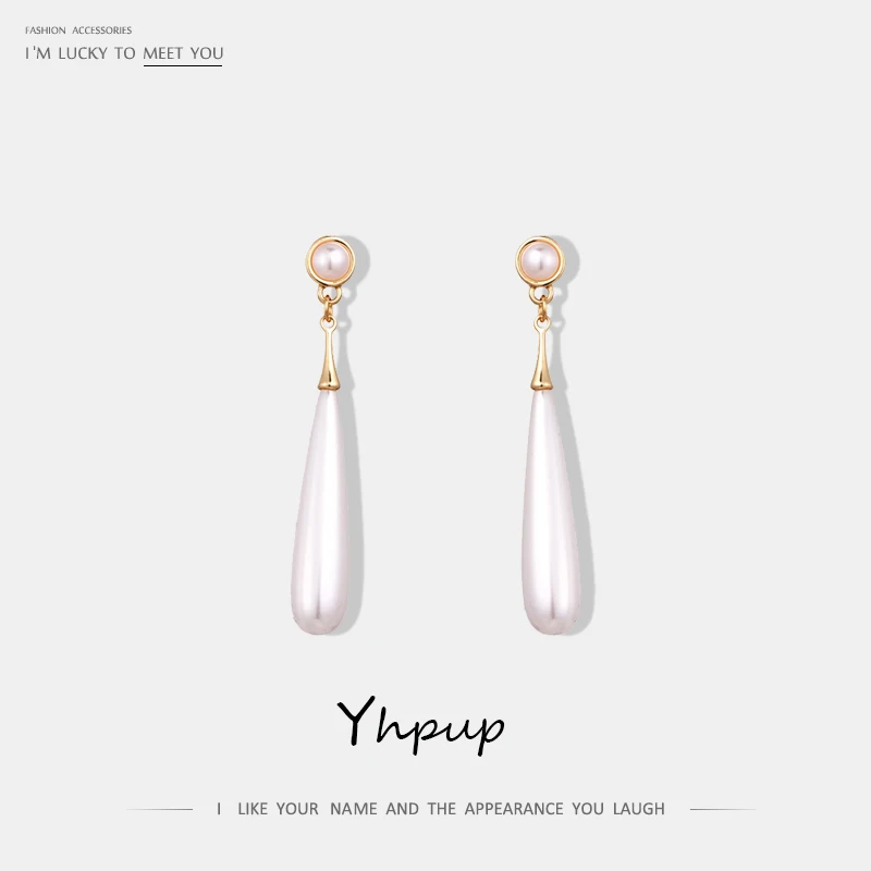 Yhpup Romantic Imitation Pearl Long Dangle Earrings Exquisite Charms Fashion Earrings For Women Wedding Jewelry Accessories Gift
Yhpup Romantic Imitation Pearl Long Dangle Earrings Exquisite Charms Fashion Earrings For Women Wedding Jewelry Accessories Gift