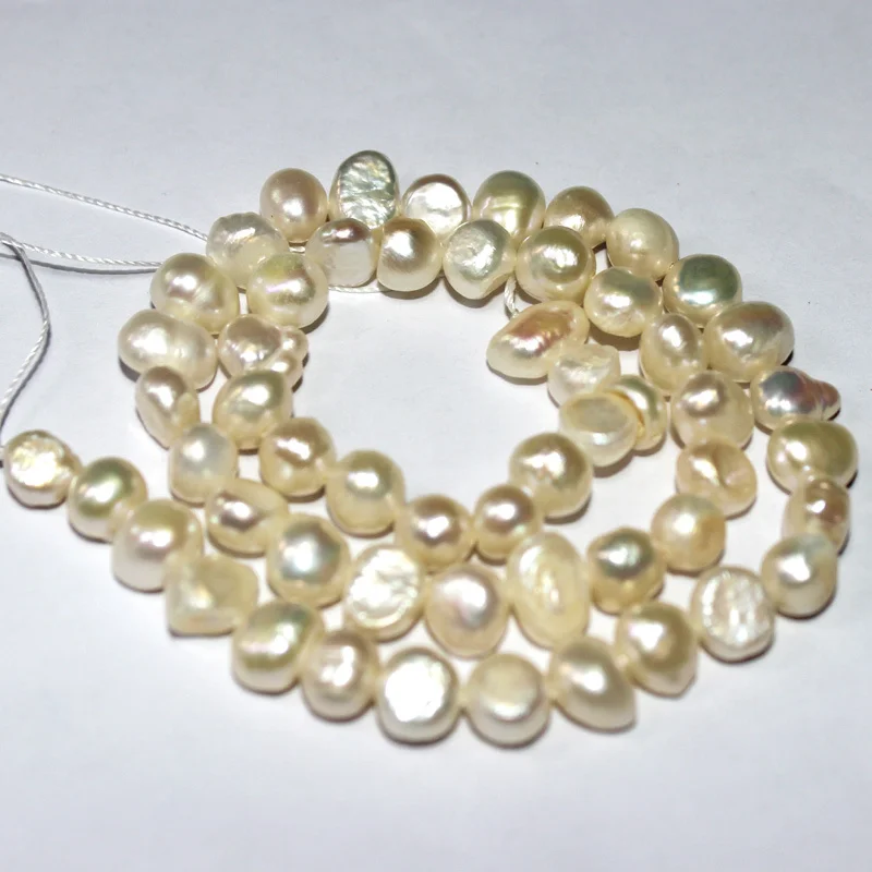 Free Shipping 4-5mm 6-7mm 7-8mm Select by Size! Hot White Baroque Potato Freeform Natural Freshwater Pearl Beads 15"
Free Shipping 4-5mm 6-7mm 7-8mm Select by Size! Hot White Baroque Potato Freeform Natural Freshwater Pearl Beads 15"