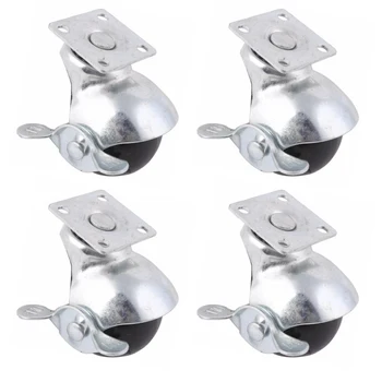 4pcs 50mm Diameter 360 Degree Swivel Plate Rounded Hooded Ball Casters Furniture Wheels Furniture Racks Caster Wheels
4pcs 50mm Diameter 360 Degree Swivel Plate Rounded Hooded Ball Casters Furniture Wheels Furniture Racks Caster Wheels