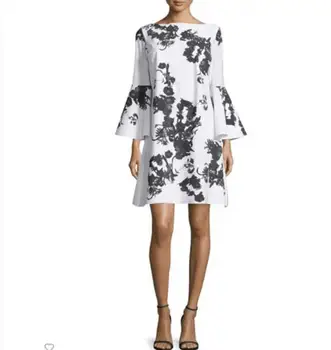 2016 New Women Flower Print Flare Sleeve Dress Fashion O-Neck Mini Casual Dresses
2016 New Women Flower Print Flare Sleeve Dress Fashion O-Neck Mini Casual Dresses