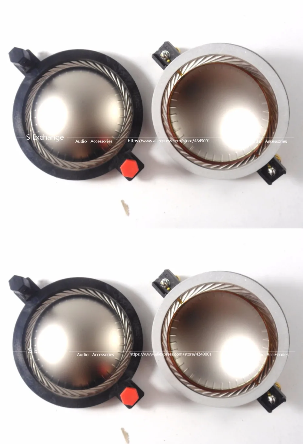 4PCS Replacement Diaphragm 64.8mm For B&C DE600, DE610. DE620, 8 Ohm, D-BCMMD600-8 Horn
4PCS Replacement Diaphragm 64.8mm For B&C DE600, DE610. DE620, 8 Ohm, D-BCMMD600-8 Horn
