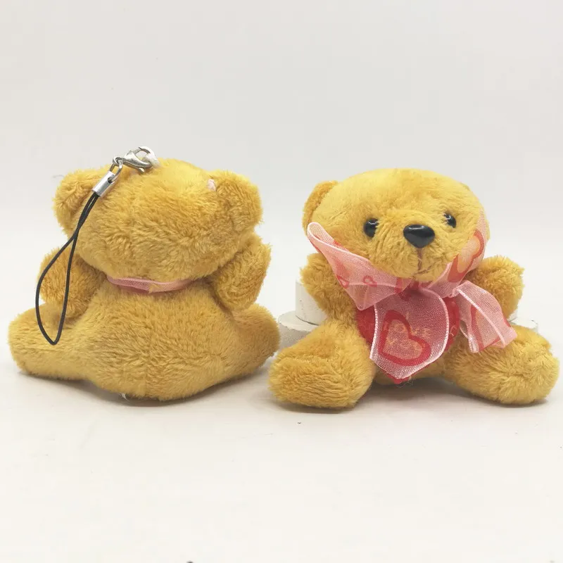 6cm bear with heart 6