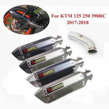 Slip On For KTM DUKE 125 250 390 2017-2018 Motorcycle Exhaust Muffler Pipe Mid Link Pipe Stainless Steel Moto Bike Pot Escape
Slip On For KTM DUKE 125 250 390 2017-2018 Motorcycle Exhaust Muffler Pipe Mid Link Pipe Stainless Steel Moto Bike Pot Escape