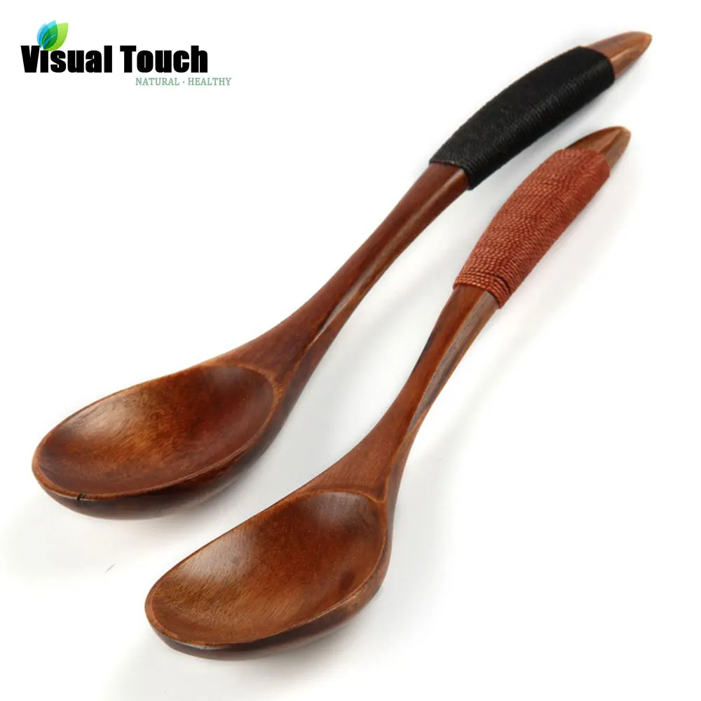 Visual Touch Wood Spoons Chinese Coffee Mixing Spoon Soup Ladle Tableware Kitchen Utensil
Visual Touch Wood Spoons Chinese Coffee Mixing Spoon Soup Ladle Tableware Kitchen Utensil