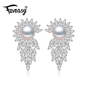 FENASY pearl jewelry,natural pearl earrings freshwater pearls sterling silver jewelry bohemian party wedding Stud Earrings
FENASY pearl jewelry,natural pearl earrings freshwater pearls sterling silver jewelry bohemian party wedding Stud Earrings