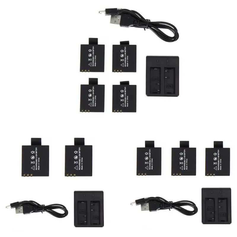 USB Dual Ports Camera Battery Charger 3.7V 900mAh Li-ion Battery Dual Camera Batteries Charging Charger For SJCAM SJ4000 SJ5000
USB Dual Ports Camera Battery Charger 3.7V 900mAh Li-ion Battery Dual Camera Batteries Charging Charger For SJCAM SJ4000 SJ5000