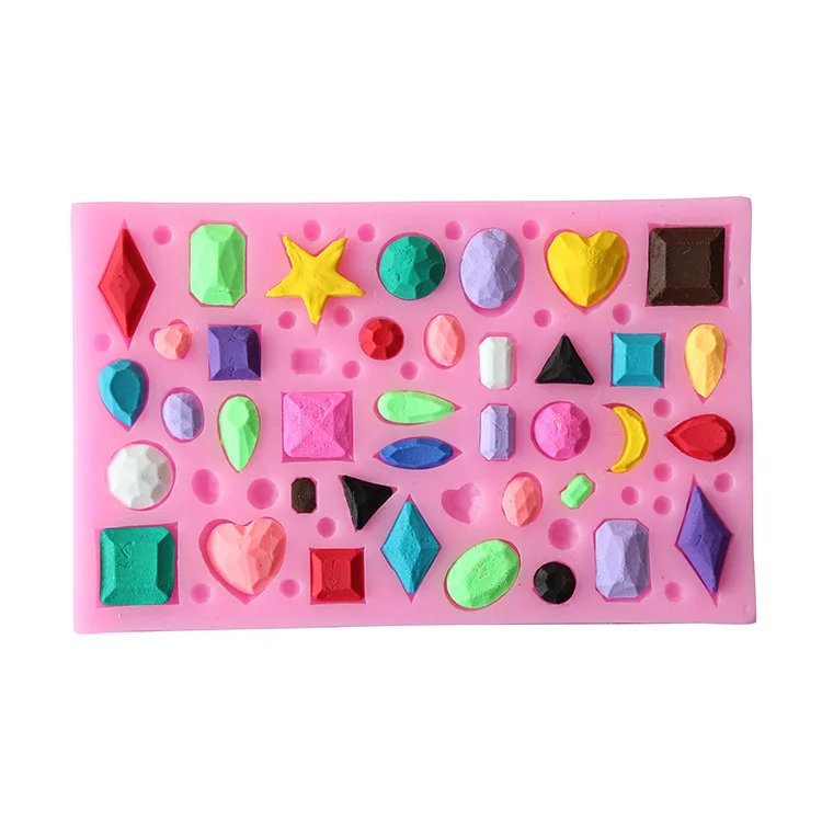 Cake Decorating Tools, Various Types Gems Fondant Molded Silicone Cake Mold Cake Decorating Art Tools DIY Cooking Tools
Cake Decorating Tools, Various Types Gems Fondant Molded Silicone Cake Mold Cake Decorating Art Tools DIY Cooking Tools