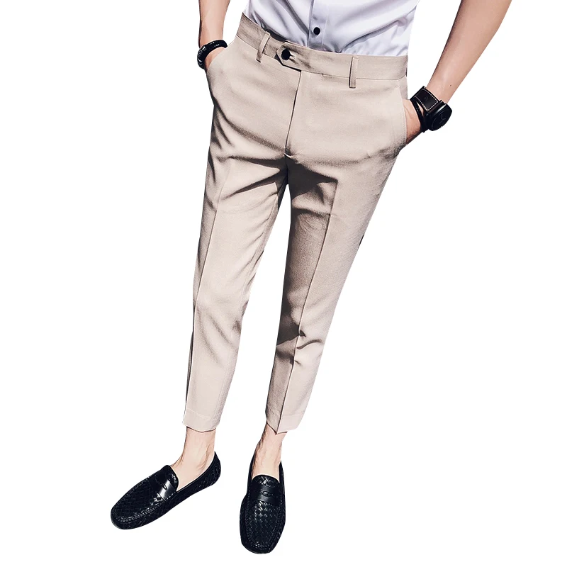 2019 summer men's nine points suit pants hair stylist feet pants thin section men's self-cultivation casual 9 points suit pants
2019 summer men's nine points suit pants hair stylist feet pants thin section men's self-cultivation casual 9 points suit pants