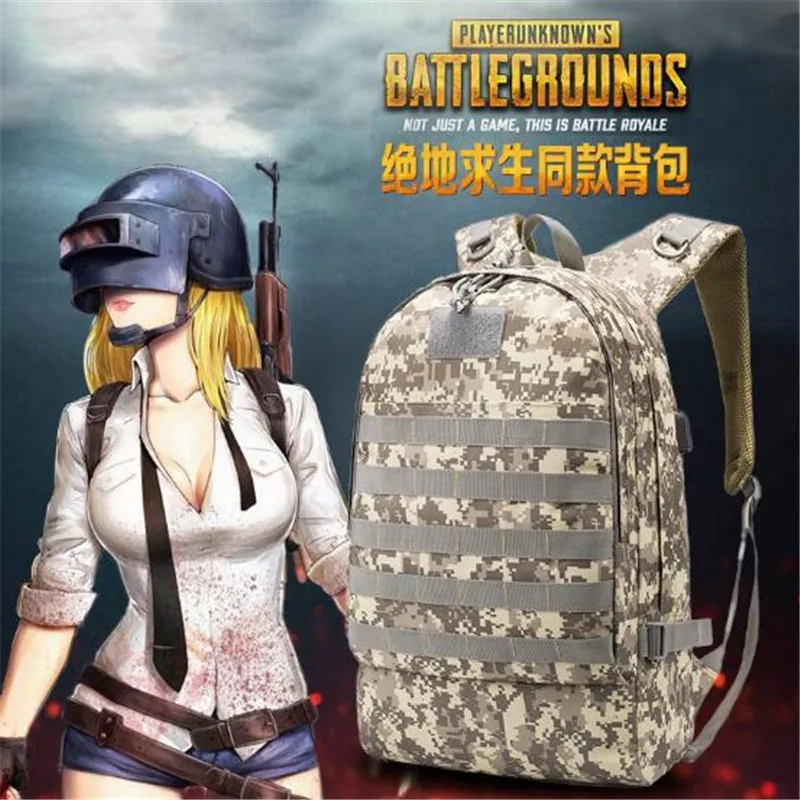PUBG multi-function backpack battlefield infantry camouflage travel Oxford cloth backpack PUBG Battle Royale Cosplay backpack
PUBG multi-function backpack battlefield infantry camouflage travel Oxford cloth backpack PUBG Battle Royale Cosplay backpack