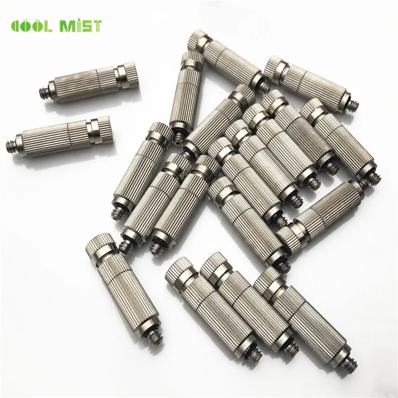 S171 Misting Nozzle For High Pressure Cooling System ,Stainless Steel With Net Filter UNC10-24 Thread 20pcs/lot
S171 Misting Nozzle For High Pressure Cooling System ,Stainless Steel With Net Filter UNC10-24 Thread 20pcs/lot
