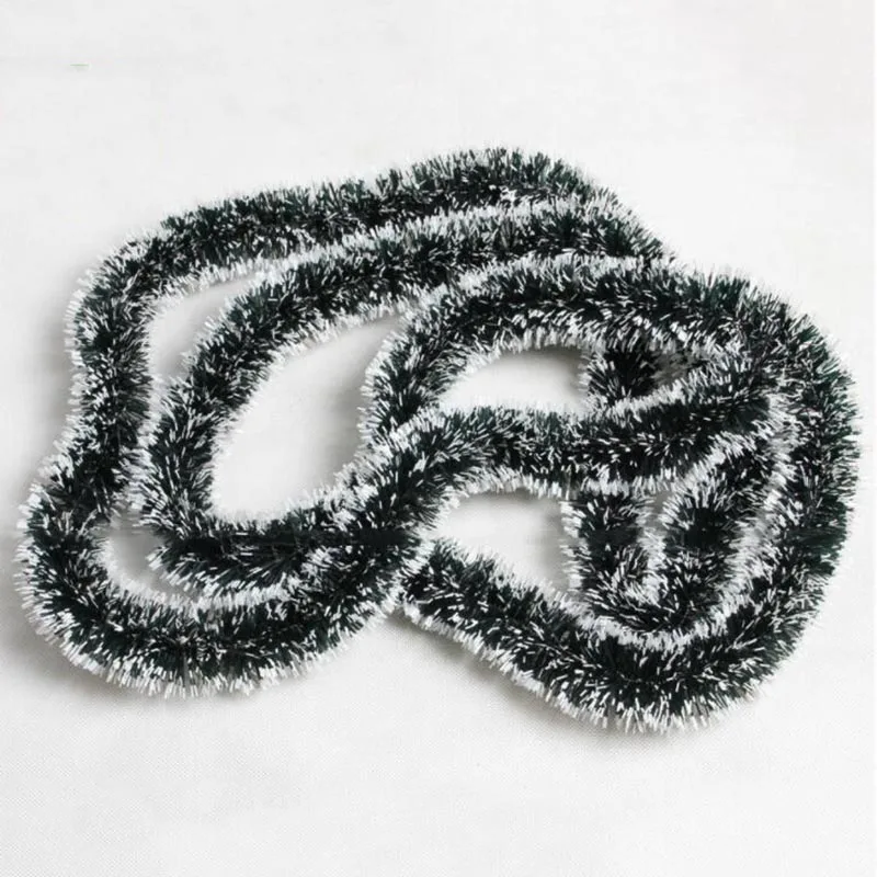 200CM Colorful Christmas Decoration Bar Tops Ribbon Garland Christmas Tree Ornaments White Dark Green Cane Tinsel Party Supplies
200CM Colorful Christmas Decoration Bar Tops Ribbon Garland Christmas Tree Ornaments White Dark Green Cane Tinsel Party Supplies