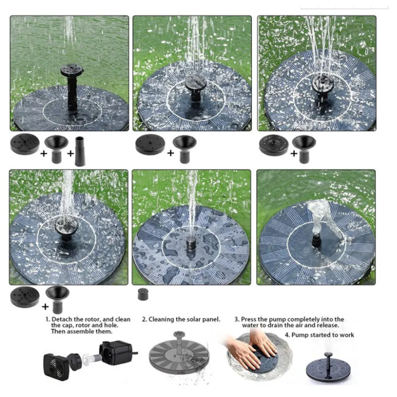 Solar Fountain Pump Kids Water Toys Kids Summer Games Baby Outdoor Beach Toys Sand Solar Toy For Garden Pool Floaties Play Water
Solar Fountain Pump Kids Water Toys Kids Summer Games Baby Outdoor Beach Toys Sand Solar Toy For Garden Pool Floaties Play Water