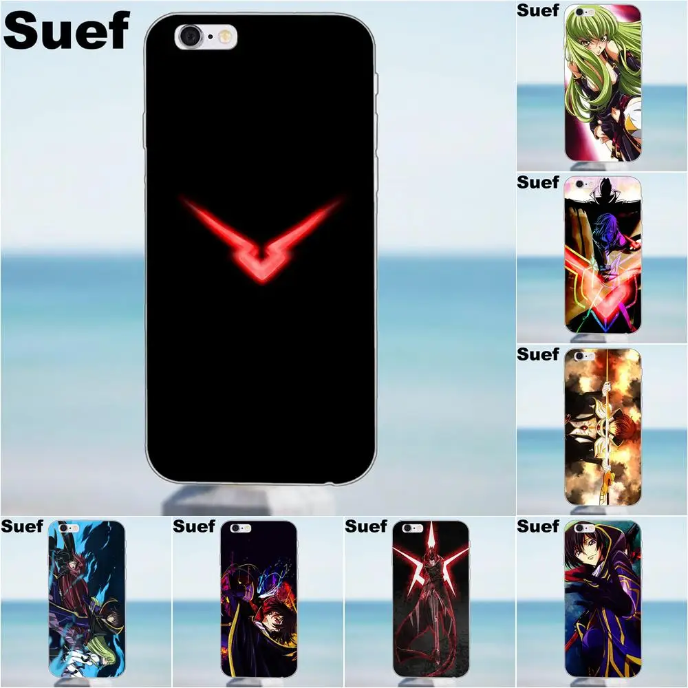 Suef Code Geass Soft TPU Hotsales For iPhone X 4 4S 5 5S 5C SE 6 6S 7 8 Plus Samsung Galaxy A3 A5 J1 J3 J5 J7 2016 2017
Suef Code Geass Soft TPU Hotsales For iPhone X 4 4S 5 5S 5C SE 6 6S 7 8 Plus Samsung Galaxy A3 A5 J1 J3 J5 J7 2016 2017