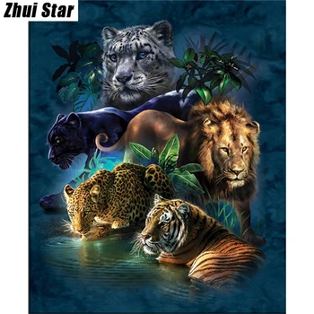 Diamond Painting Cross Stitch Diy Diamond Embroidery Big Cat Prowess Full Square Drill Diamond Mosaic Beads Pasted ZS
Diamond Painting Cross Stitch Diy Diamond Embroidery Big Cat Prowess Full Square Drill Diamond Mosaic Beads Pasted ZS
