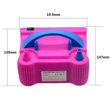 Double Hole Portable air compressor 220v AC Inflatable Electric Balloon Pump Air Balloon Pump Electric Balloon Inflator Pump
Double Hole Portable air compressor 220v AC Inflatable Electric Balloon Pump Air Balloon Pump Electric Balloon Inflator Pump