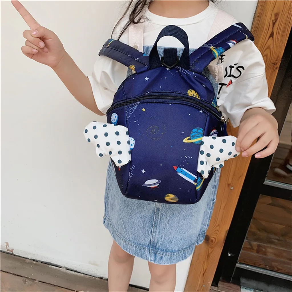 Space Print Nylon Children Backpacks Kids Kindergarten School Bags Backpacks Baby Boys Girls Nursery Toddler Cute Wing Rucksack
Space Print Nylon Children Backpacks Kids Kindergarten School Bags Backpacks Baby Boys Girls Nursery Toddler Cute Wing Rucksack