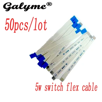 

50pcs/lot Hot Sale Blue Color Power Reset Switch Ribbon flex Cable for Playstation PS2 50000 500xx 5W Game Console Repair Parts