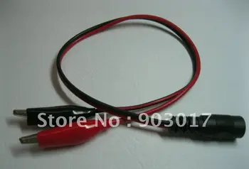 25 Pcs 5.5 x 2.1mm DC Power Female Jack Connector to Middle-sized 35mm Dual Alligator Clip Cable 25cm 10inch
25 Pcs 5.5 x 2.1mm DC Power Female Jack Connector to Middle-sized 35mm Dual Alligator Clip Cable 25cm 10inch