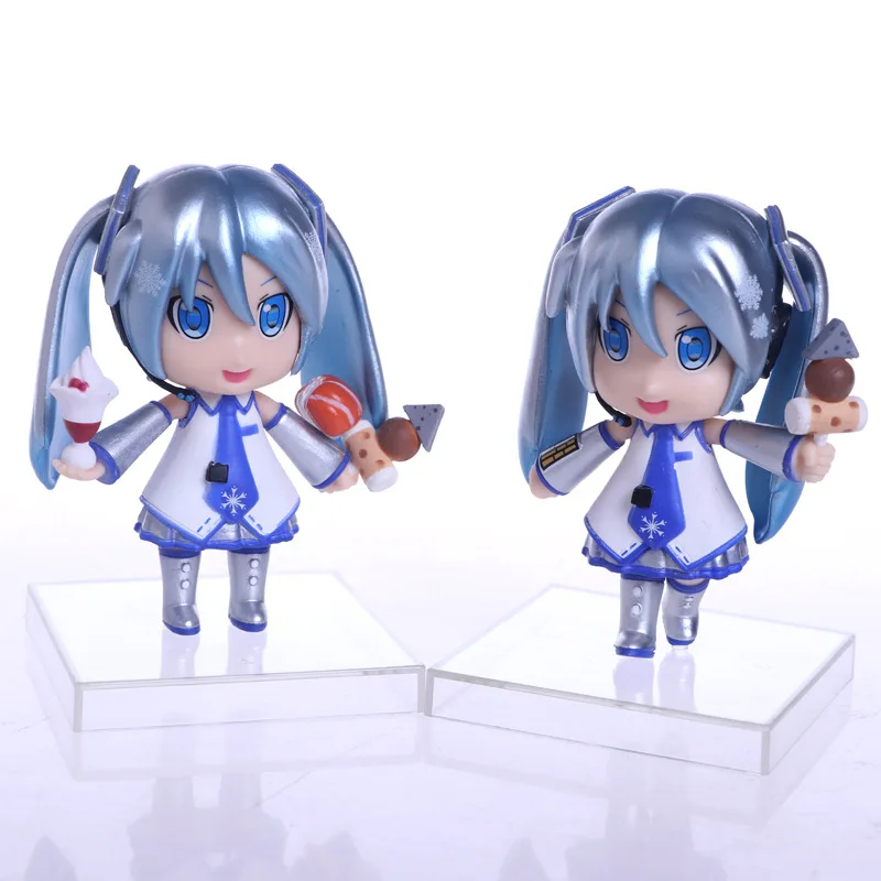 Q Version 14CM PVC Adorable Ice Snow Hatsune Miku Action Figure Car Furnishing Articles Model Holiday Gifts Ornament Decoration
Q Version 14CM PVC Adorable Ice Snow Hatsune Miku Action Figure Car Furnishing Articles Model Holiday Gifts Ornament Decoration