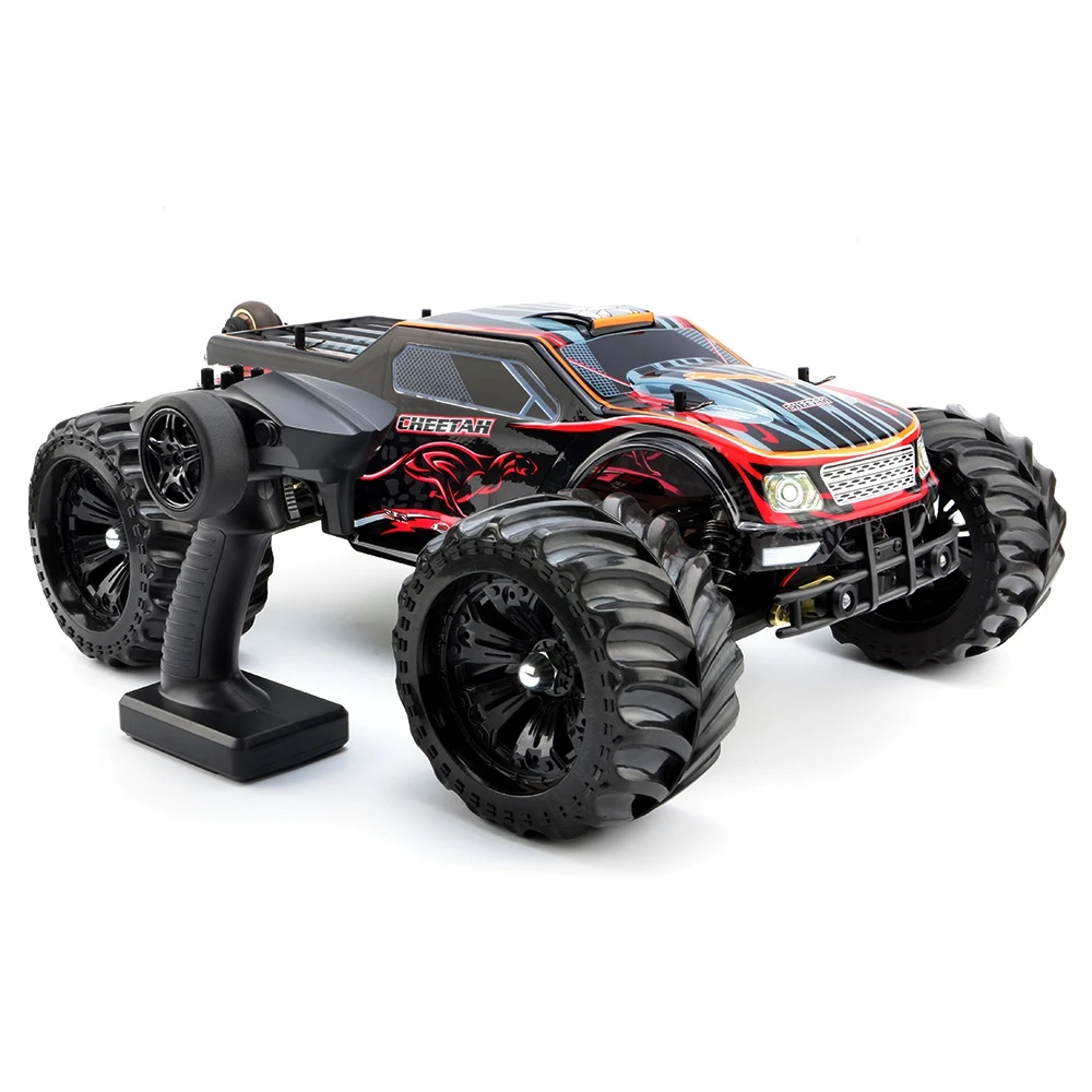 JLB RC Cars 2.4G Cheetah 4WD 1 / 10 80km / h High Speed Buggy RC RTR Car 4 Wheel Drive Design Brushless Motor & Wltoys A979/A959
JLB RC Cars 2.4G Cheetah 4WD 1 / 10 80km / h High Speed Buggy RC RTR Car 4 Wheel Drive Design Brushless Motor & Wltoys A979/A959
