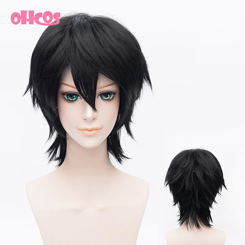 OHCOS Code Geass Character Lelouch Vi Britannia 35cm Black Short Hair High Temperature Wire Cosplay Wig Free Shipping OHCOS Code Geass Character Lelouch Vi Britannia 35cm Black Short Hair High Temperature Wire Cosplay Wig Free Shipping<br><br>Aliexpress