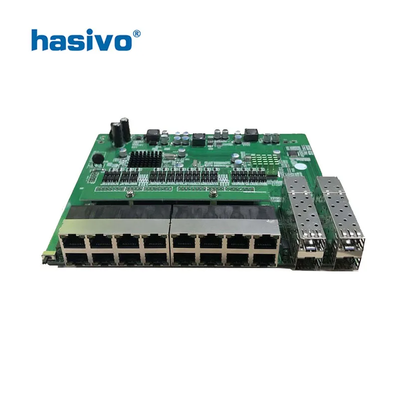 Reverse PoE switch 16x10M/100M PoE & 4SFP Port Gigabit Ethernet switch PCB motherboard
Reverse PoE switch 16x10M/100M PoE & 4SFP Port Gigabit Ethernet switch PCB motherboard