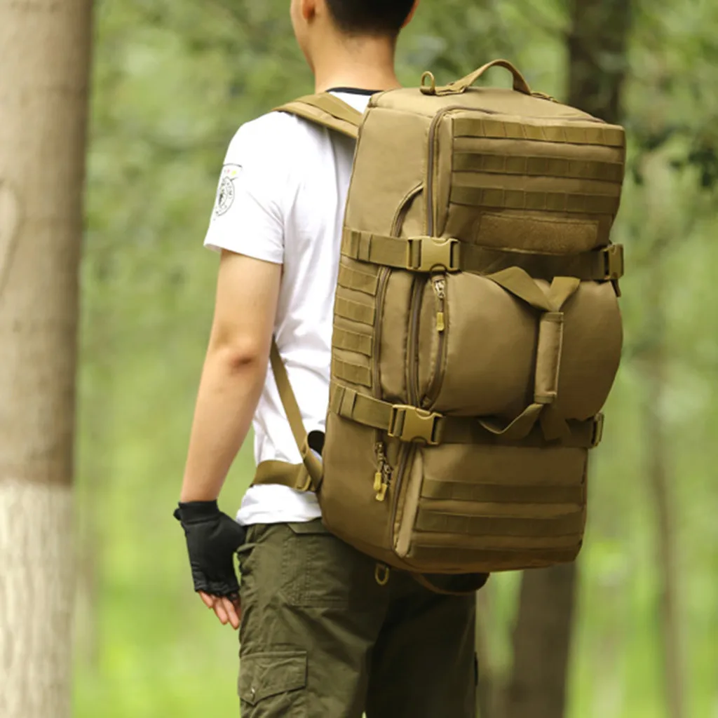 60L Waterproof Climbing Hiking Military Tactical Backpack Bag Camping Mountaineering Outdoor Sport Molle Bag
60L Waterproof Climbing Hiking Military Tactical Backpack Bag Camping Mountaineering Outdoor Sport Molle Bag