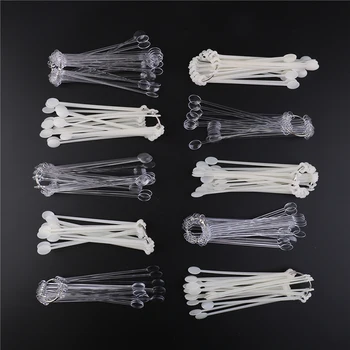 

Hot Sale Nail Art Tips Display Sticks False Gel Polish Card Chart Palette Varnish Practice Board Manicure Tools 100PCS