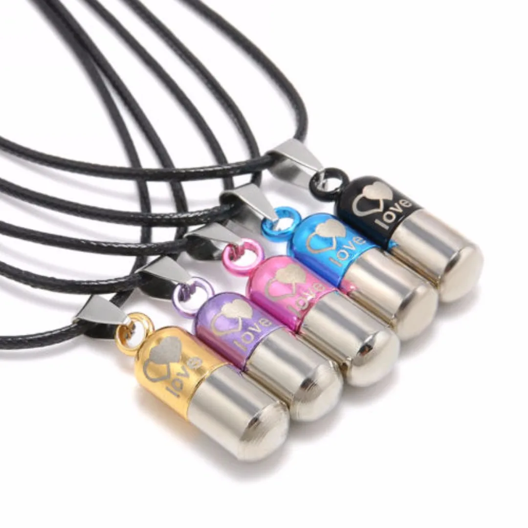 Classic Metal Urn Cremation Chain Necklace Shellhard Ash Holder Keepsake Love Pill Pendant Necklaces Charm Jewelry For Women Men
Classic Metal Urn Cremation Chain Necklace Shellhard Ash Holder Keepsake Love Pill Pendant Necklaces Charm Jewelry For Women Men