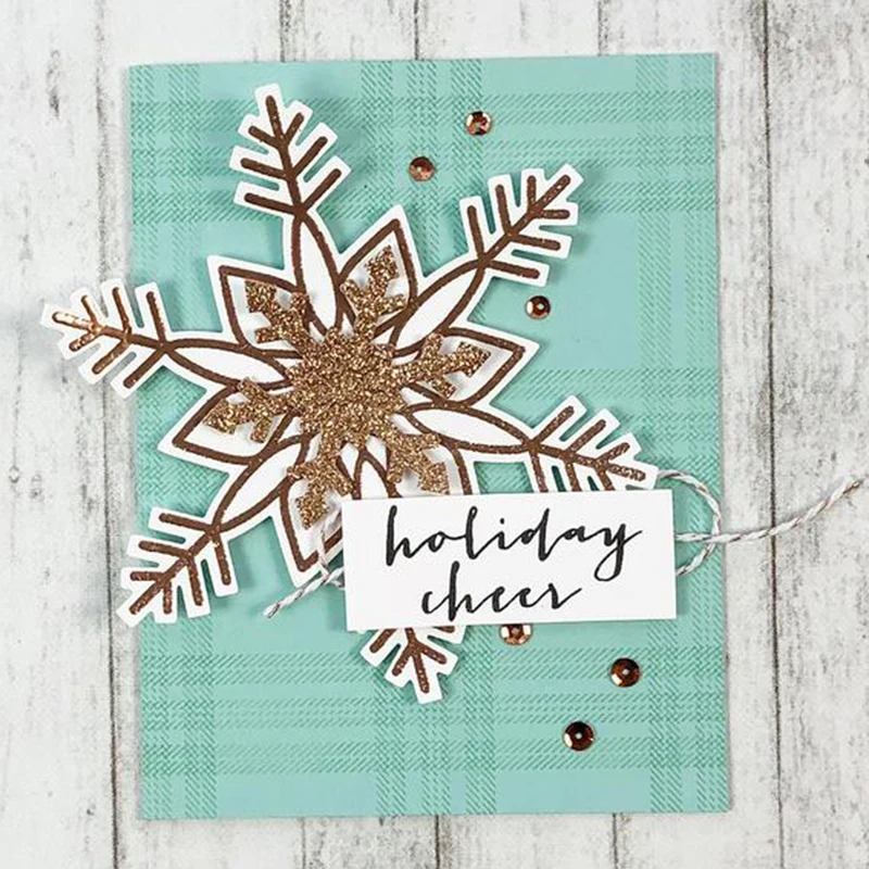snowflake die Metal Cutting Dies for DIY Scrapbooking Stencils Embossing DIY Card Making
snowflake die Metal Cutting Dies for DIY Scrapbooking Stencils Embossing DIY Card Making