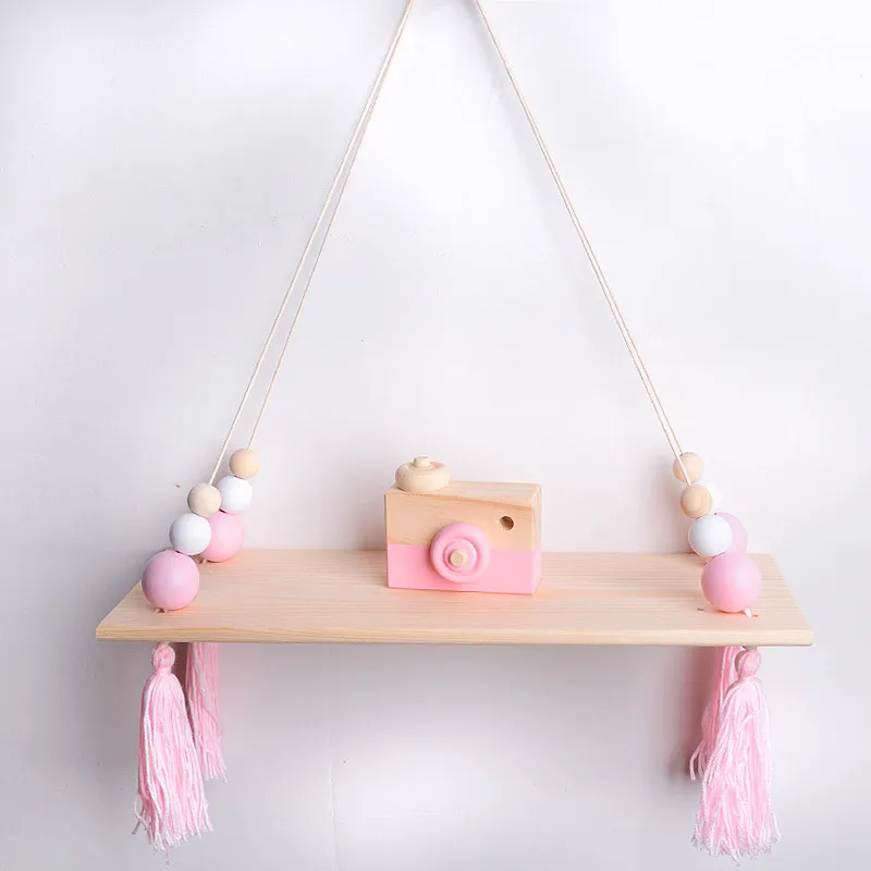 Nordic Style Storage Shelf Wall Hanging Wooden Tassel Wall clapboard Room Wall Decorative Kids Room Wooden Hanging Board Shelf
Nordic Style Storage Shelf Wall Hanging Wooden Tassel Wall clapboard Room Wall Decorative Kids Room Wooden Hanging Board Shelf