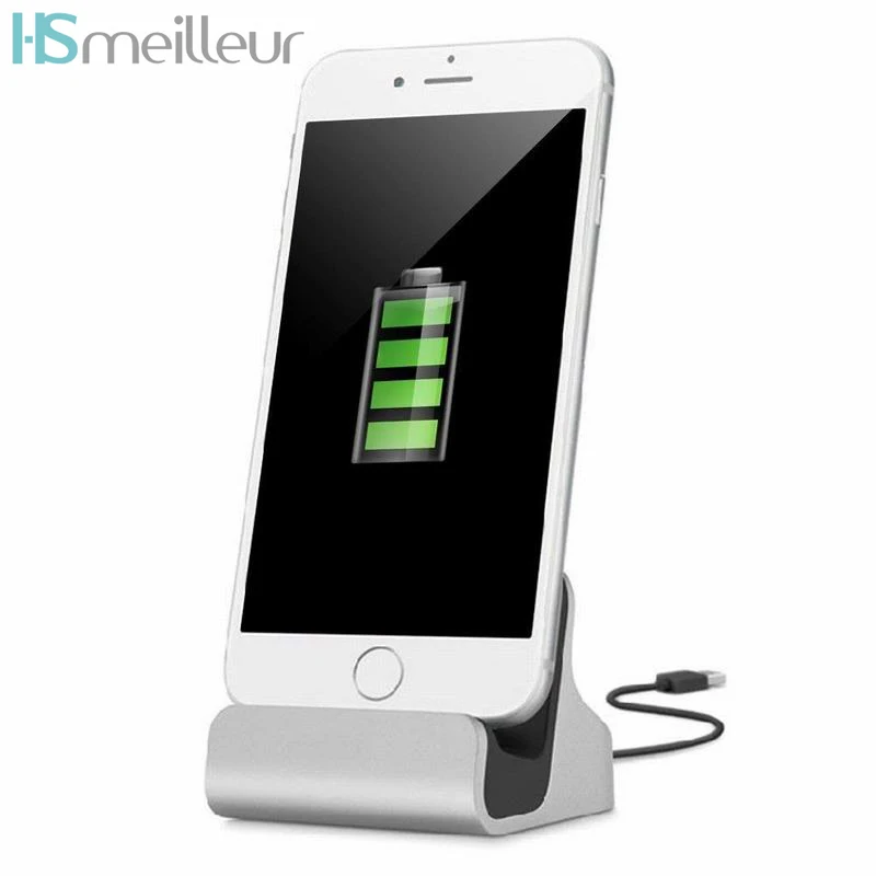 Hsmeilleur Descktop Charging Dock Stand Station For iPhone XS Max XR X 8 7 6 6S Plus 5 5S SE iPad Mini iPod Touch 8 Pin Charger
Hsmeilleur Descktop Charging Dock Stand Station For iPhone XS Max XR X 8 7 6 6S Plus 5 5S SE iPad Mini iPod Touch 8 Pin Charger