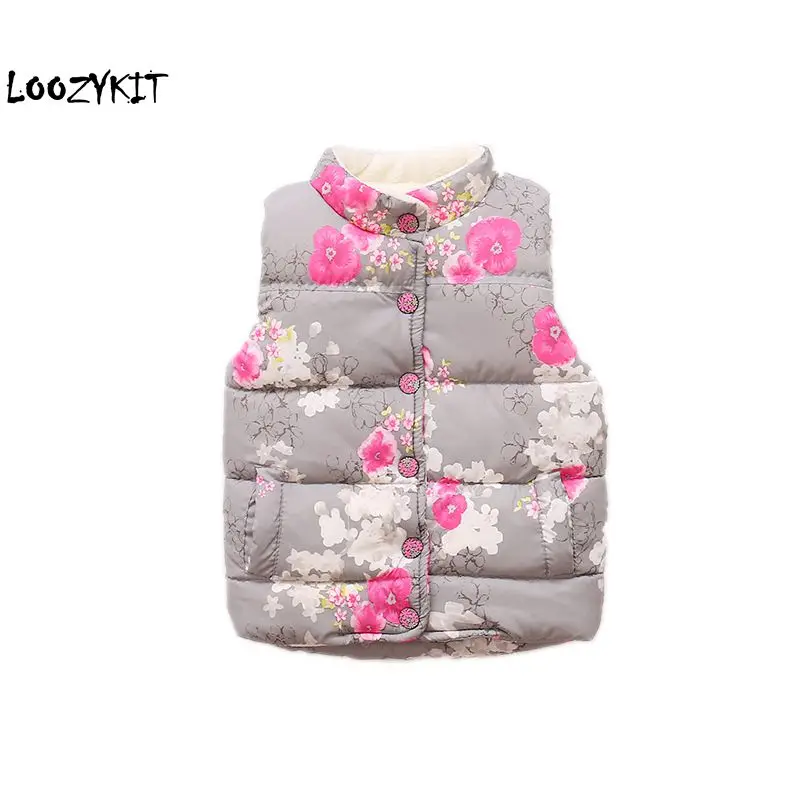 Loozykit Baby Kids Vest For Girls Spring Autumn Sweet Floral Jackets Cotton Warm Children's Vest Waistcoat Outerwear Coats
Loozykit Baby Kids Vest For Girls Spring Autumn Sweet Floral Jackets Cotton Warm Children's Vest Waistcoat Outerwear Coats