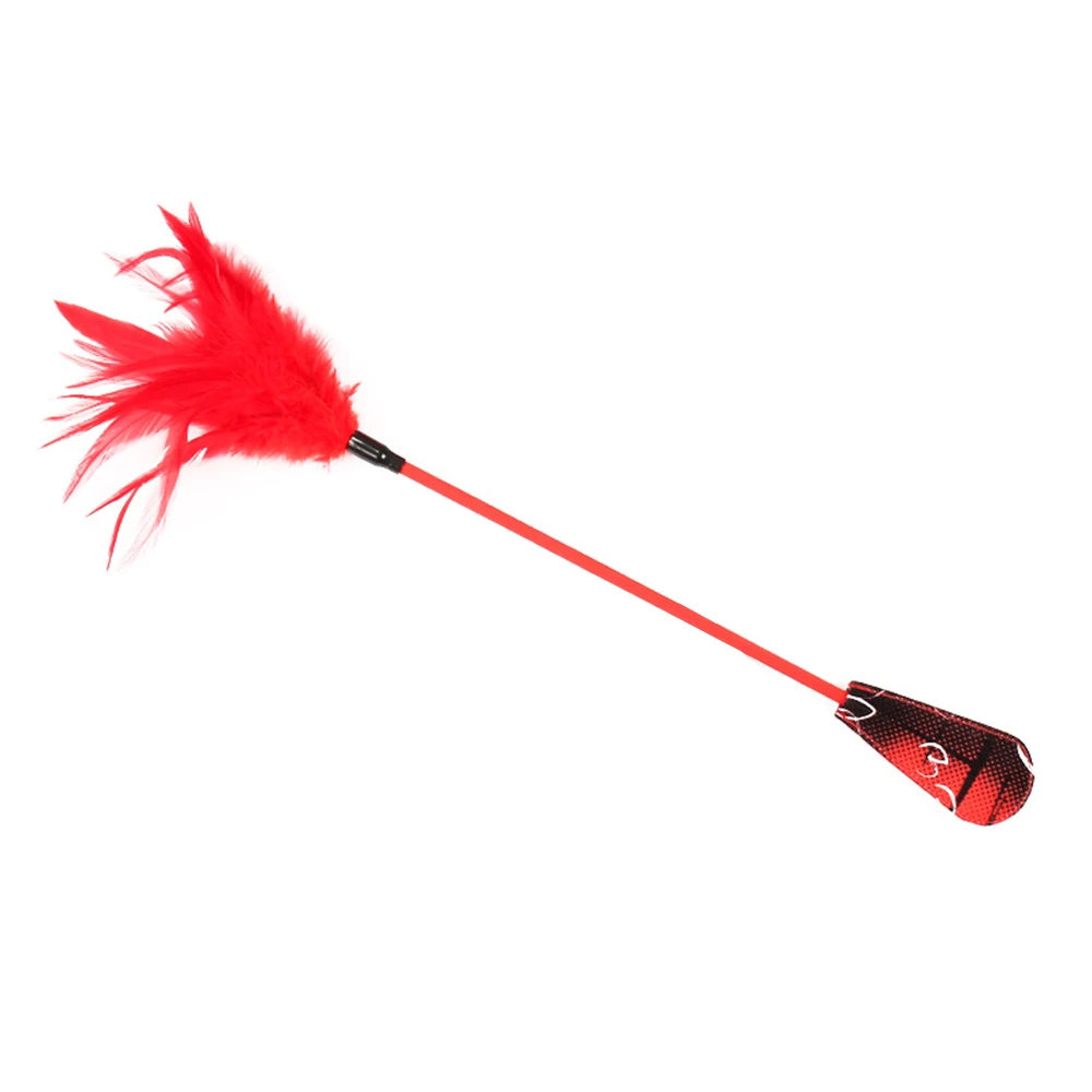 1pcs Soft Red Flirting Feather Whip 54cm Touch Smooth comfortable Feather Tickler Whip For Adult Women Men Game Play for Couple
1pcs Soft Red Flirting Feather Whip 54cm Touch Smooth comfortable Feather Tickler Whip For Adult Women Men Game Play for Couple