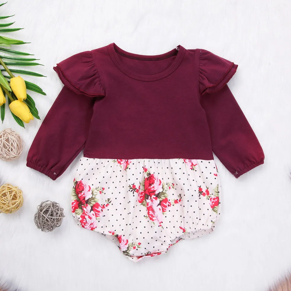 MUQGEW Romper Toddler Baby Boys Girls Colthes Long Sleeves Floral Print Romper Jumpsuit Clothing roupa infantil roupa de bebe
MUQGEW Romper Toddler Baby Boys Girls Colthes Long Sleeves Floral Print Romper Jumpsuit Clothing roupa infantil roupa de bebe