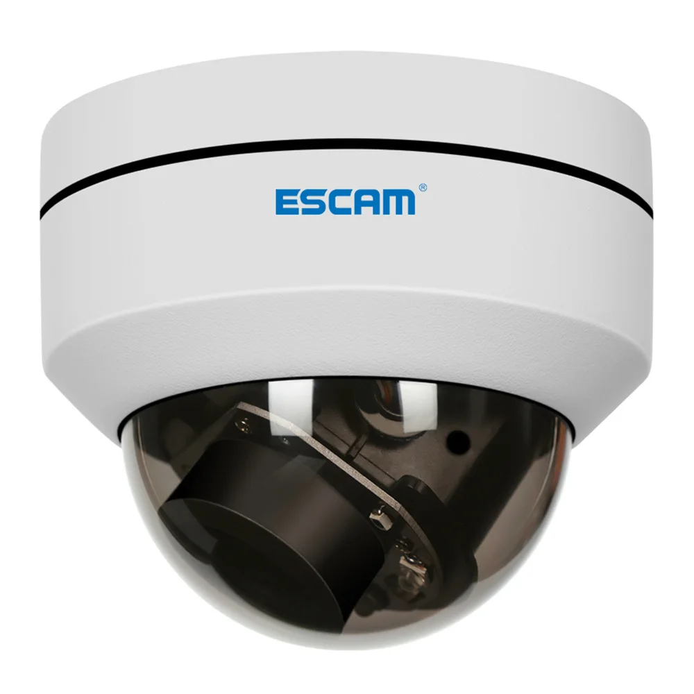 ESCAM PVR002 2MP HD 1080P IP PTZ Dome Camera 4X Zoom 2.8-12mm Lens Water Resistant Night Vision Motion Detection
ESCAM PVR002 2MP HD 1080P IP PTZ Dome Camera 4X Zoom 2.8-12mm Lens Water Resistant Night Vision Motion Detection