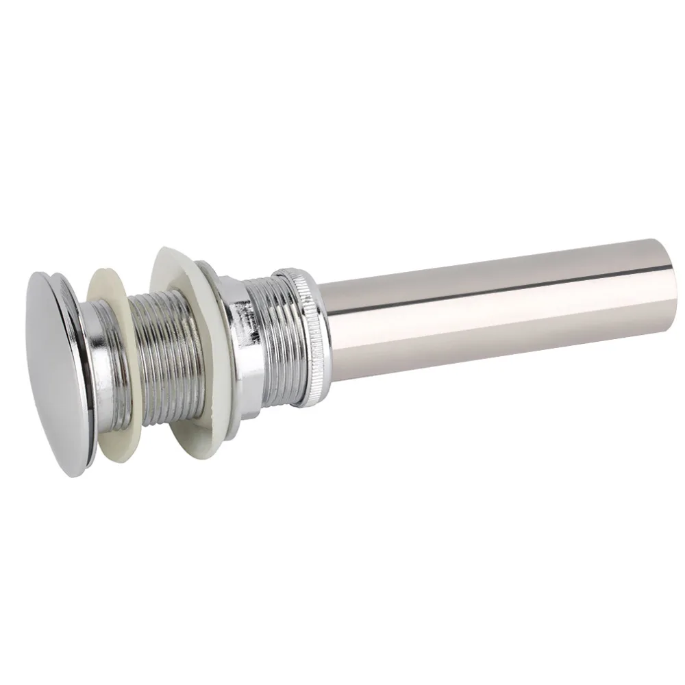 Brushed Nickel Hot Bathroom Basin Faucet Sink Pop Up Drain Overflow/Non-Overflow New
Brushed Nickel Hot Bathroom Basin Faucet Sink Pop Up Drain Overflow/Non-Overflow New