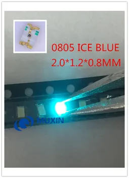 0805 Ice Blue 2012 Light Blue Clear Ultra Bright SMD LED Indication 2.0*1.2*0.8mm 0805 clear blue led diode 1000PCS
0805 Ice Blue 2012 Light Blue Clear Ultra Bright SMD LED Indication 2.0*1.2*0.8mm 0805 clear blue led diode 1000PCS