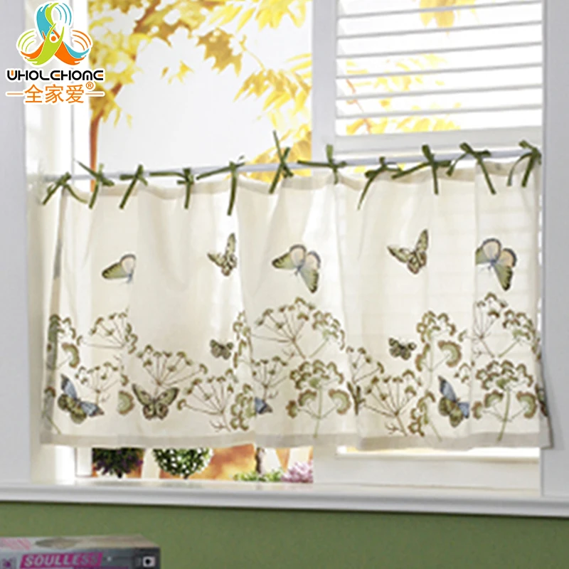 Decorative Kitchen Curtain Fine Butterfly Embroidered Pastoral Small Cafe Curtain For the Kitchen Livingroom Home Decoration
Decorative Kitchen Curtain Fine Butterfly Embroidered Pastoral Small Cafe Curtain For the Kitchen Livingroom Home Decoration