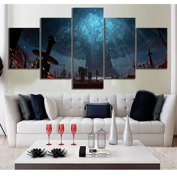 5 pieces of World of decorative painting Azeroth method battle game painting home decoration wall art frame canvas painting
5 pieces of World of decorative painting Azeroth method battle game painting home decoration wall art frame canvas painting