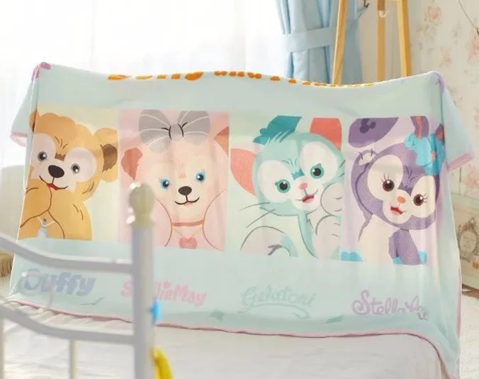 Cartoon soft duffy bear StellaLou rabbit ShellieMay blanket pillowcase birthday Christmas gift blue afternoon nap travel blanket
Cartoon soft duffy bear StellaLou rabbit ShellieMay blanket pillowcase birthday Christmas gift blue afternoon nap travel blanket