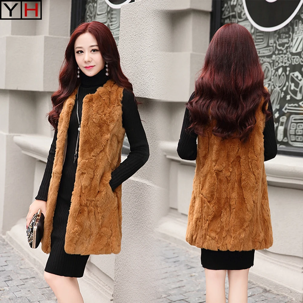 High Quality Women Sexy Fur Vest Women Rabbit Fur Vest Real Fur Coats For Women Winter Autumn Brand Sale Fur Vest Coat
High Quality Women Sexy Fur Vest Women Rabbit Fur Vest Real Fur Coats For Women Winter Autumn Brand Sale Fur Vest Coat