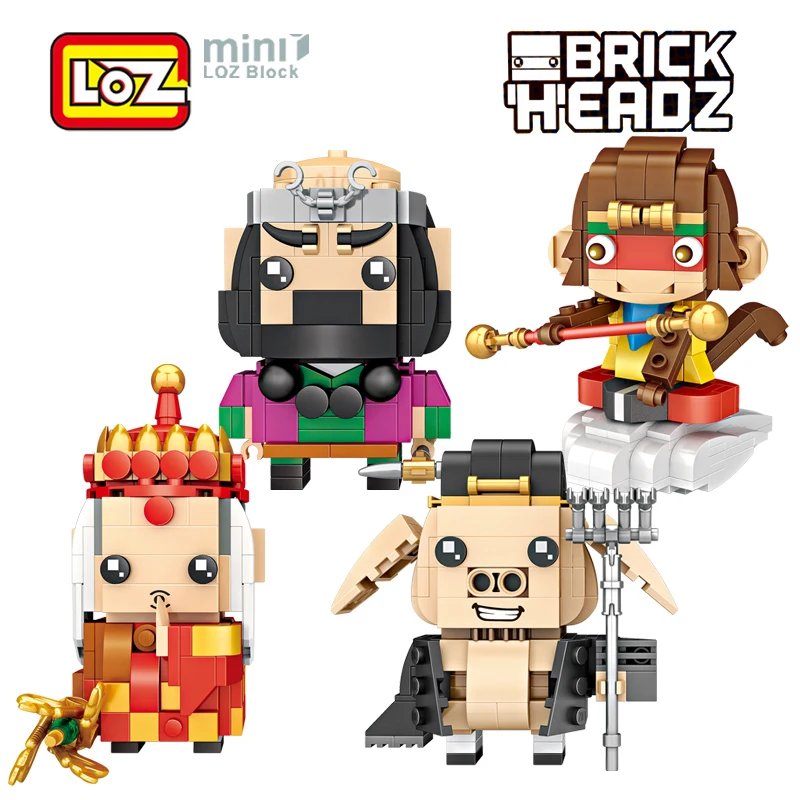 LOZ Journey to the West Monkey King Model Mini Building Blocks Brick Head Figure Toy For Children Ages 6+Offical Authorized Gift
LOZ Journey to the West Monkey King Model Mini Building Blocks Brick Head Figure Toy For Children Ages 6+Offical Authorized Gift