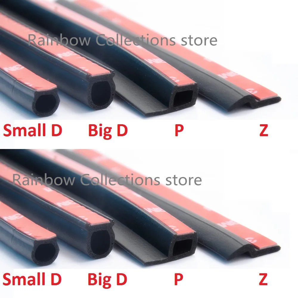 2M/lot D Z P B Type Adhesive Car Rubber Seal Sound Insulation Weatherstrip Edge Trim Noise Insulation Car Door Sealing Strips
2M/lot D Z P B Type Adhesive Car Rubber Seal Sound Insulation Weatherstrip Edge Trim Noise Insulation Car Door Sealing Strips