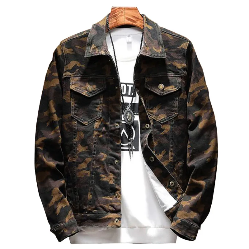 camo jean jacket mens