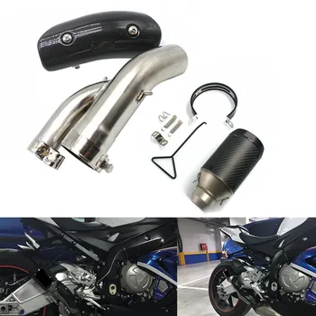 For BMW S1000RR S1000R S1000XR 2018 2017 Exhaust Link Muffler Escape Exhaust Cover Moto Parts for BMW S1000 RR XR Motorcycle
For BMW S1000RR S1000R S1000XR 2018 2017 Exhaust Link Muffler Escape Exhaust Cover Moto Parts for BMW S1000 RR XR Motorcycle