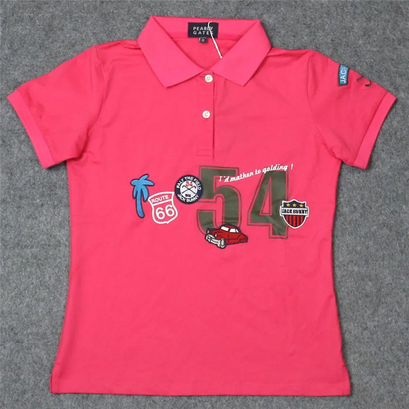 New Lady Pearly Gates Golf Training T-Shirts Outdoor Sports Comfortable Quality 54 Golf T Shirts Women 3 Colors Free Shipping
New Lady Pearly Gates Golf Training T-Shirts Outdoor Sports Comfortable Quality 54 Golf T Shirts Women 3 Colors Free Shipping
