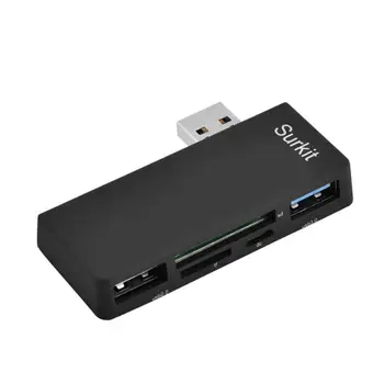 USB 3.0 to TF/SD Card Reader 2-Port USB Hub Adapter for Surface for Macbook Laptop Computer
USB 3.0 to TF/SD Card Reader 2-Port USB Hub Adapter for Surface for Macbook Laptop Computer