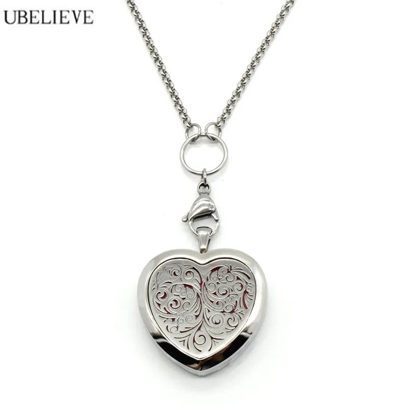 2017 Newest Stainless Steel Heart Locket Essential Oil Aromatherapy Diffuser Pendant Necklace With 6 Pads Drop shipping
2017 Newest Stainless Steel Heart Locket Essential Oil Aromatherapy Diffuser Pendant Necklace With 6 Pads Drop shipping