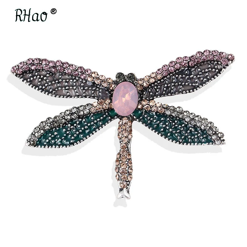 Jewelry Hollow out Large Dragonfly Brooch Pins with Rhinestones Vintage Crystal Insect Brooches for Women
Jewelry Hollow out Large Dragonfly Brooch Pins with Rhinestones Vintage Crystal Insect Brooches for Women